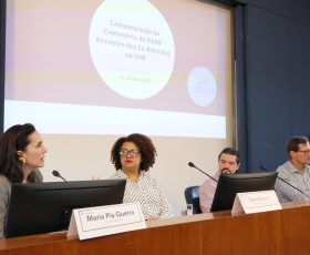 Encontro do Serviço Alemão de Intercâmbio Acadêmico com os ex-bolsistas do DF. 31/10/2025 Foto: Beto Monteiro/Ascom UnB